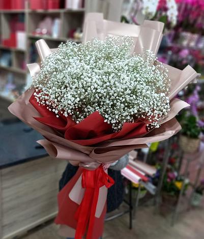 Букет цветов из: Гипсофила в Восточной