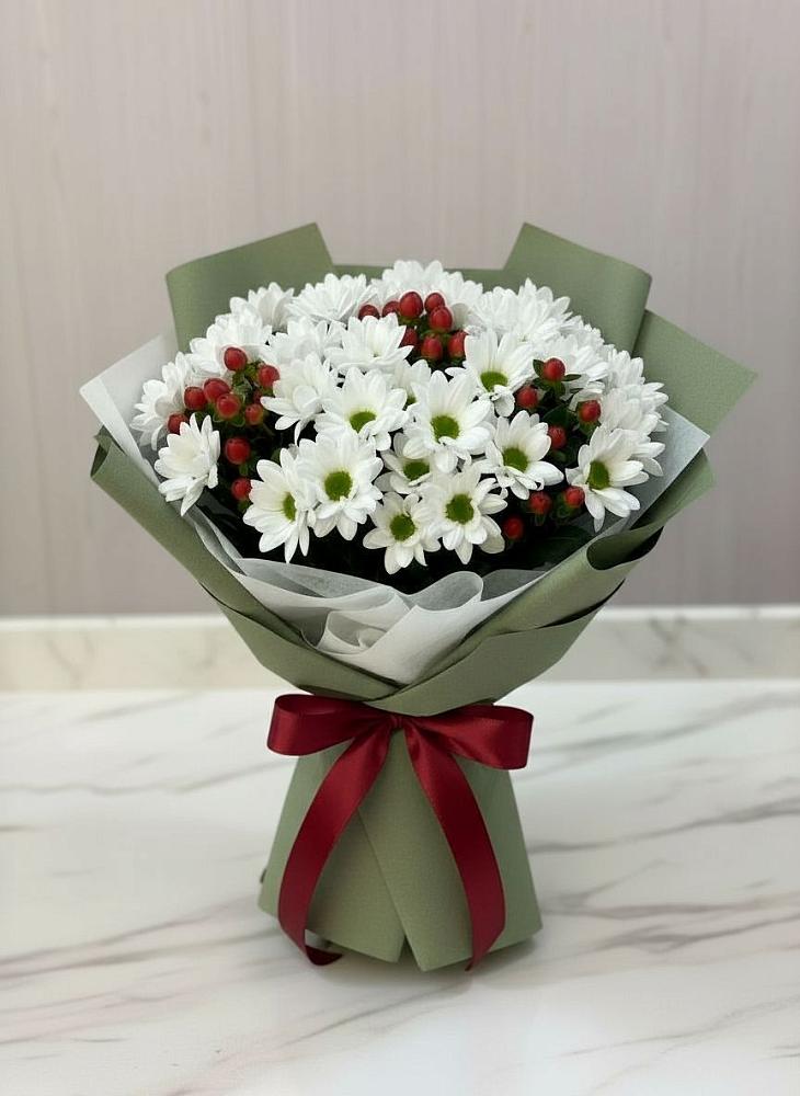 Букет цветов из: Хризантемы в Восточной