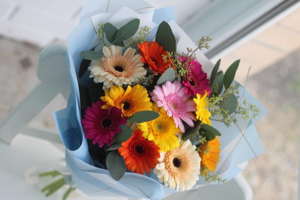 Букет цветов из: Герберы в Восточной