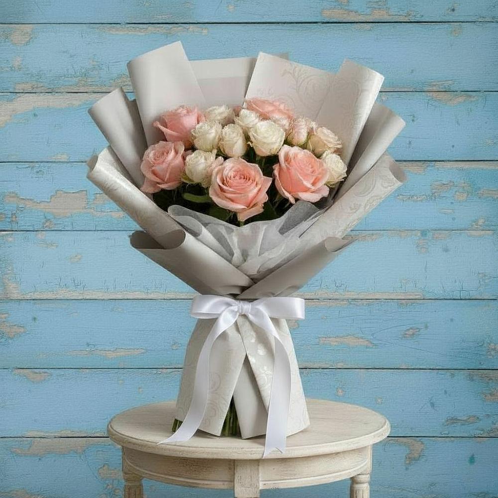 Букет цветов из: Розы в Восточной