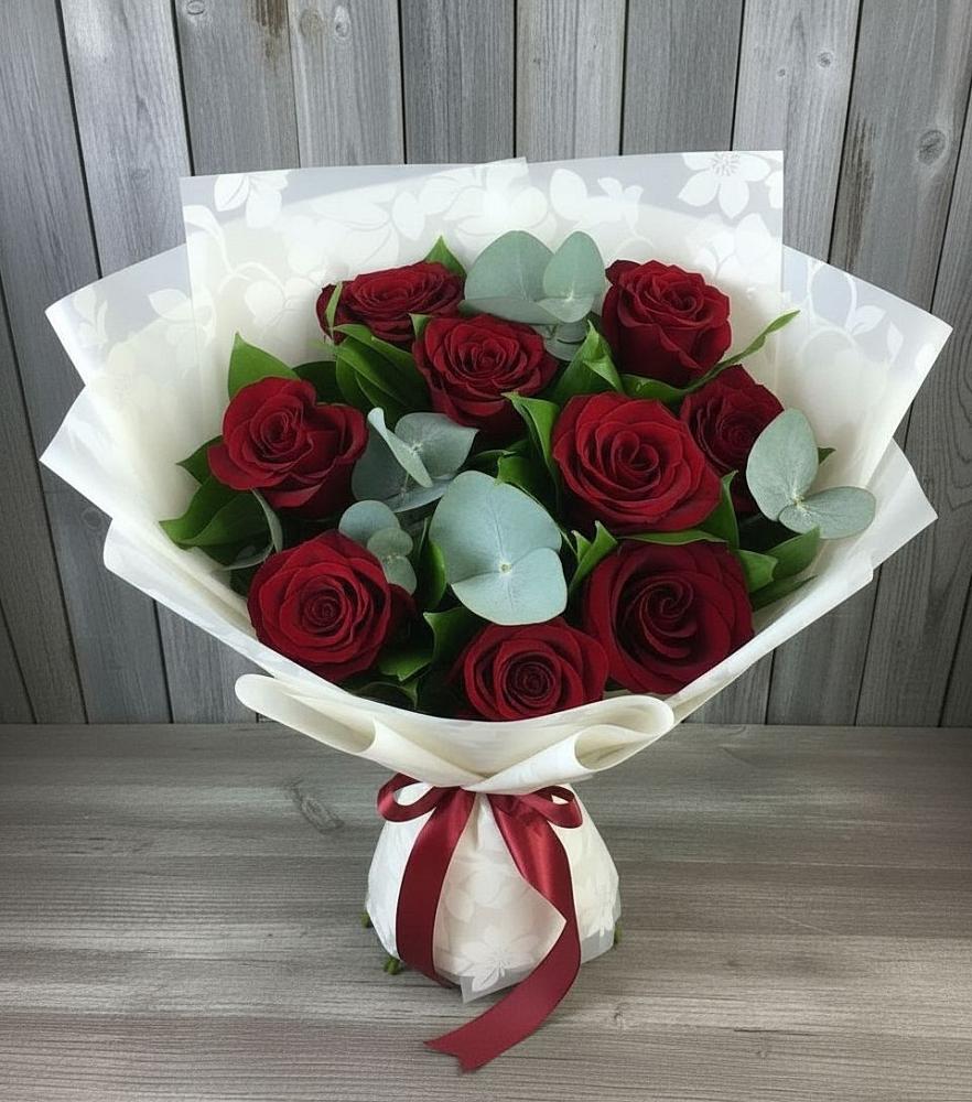 Букет цветов из: Розы в Восточной