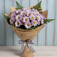 Букет цветов из:  Хризантемы в Восточной