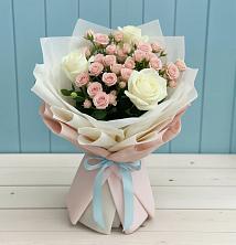 Букет цветов из:  Розы в Восточной