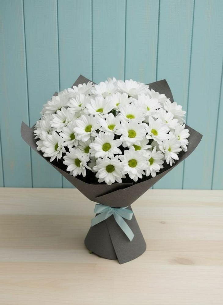 Букет цветов из: Хризантемы в Восточной