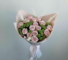 Букет цветов из:  Розы и Хризантемы в Восточной