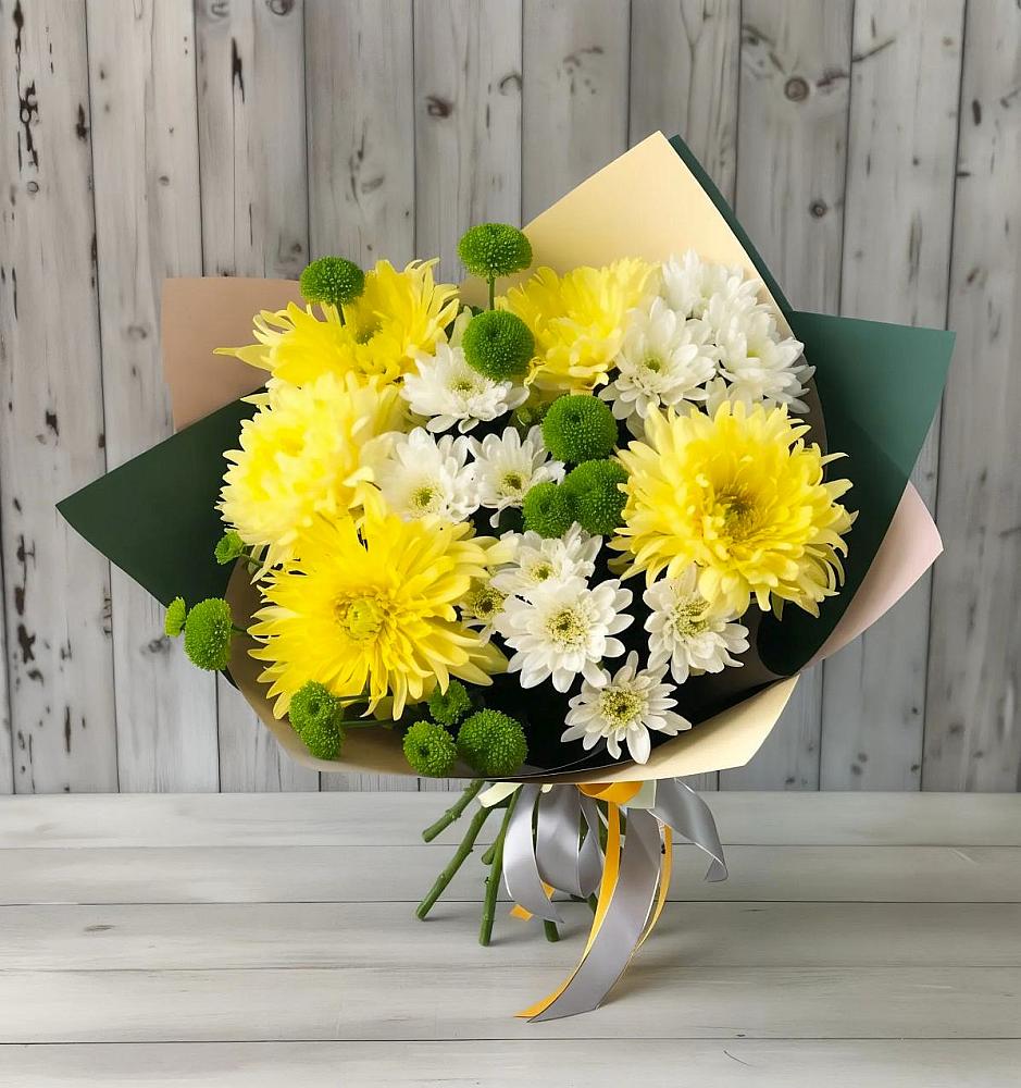 Букет цветов из: Хризантемы в Восточной
