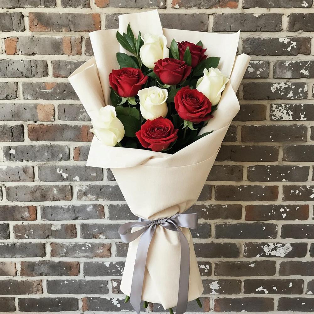 Букет цветов из: Розы в Восточной