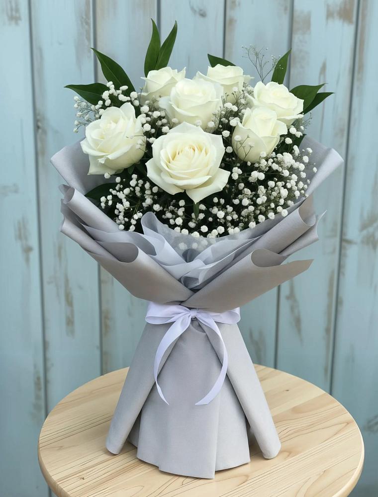 Букет цветов из: Розы в Восточной