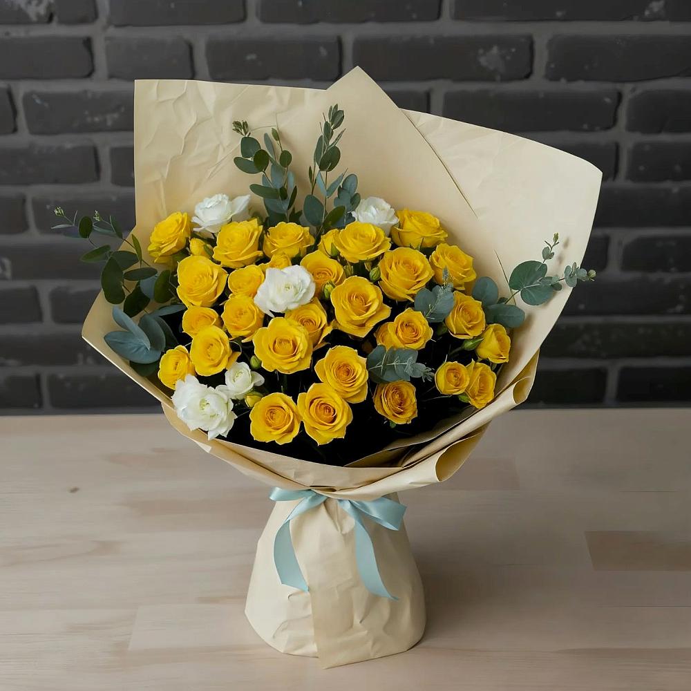 Букет цветов из: Розы в Восточной