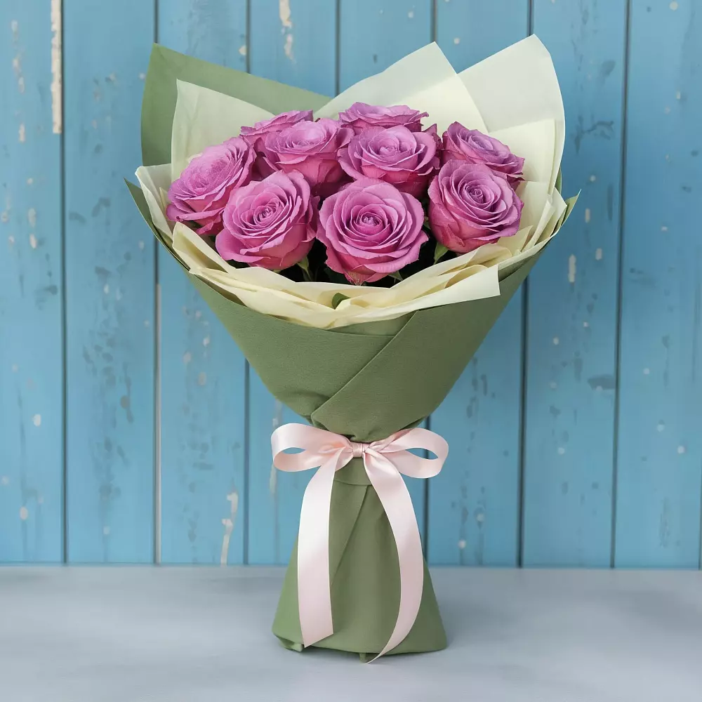 Букет Розы Фёрст Леди в Восточной