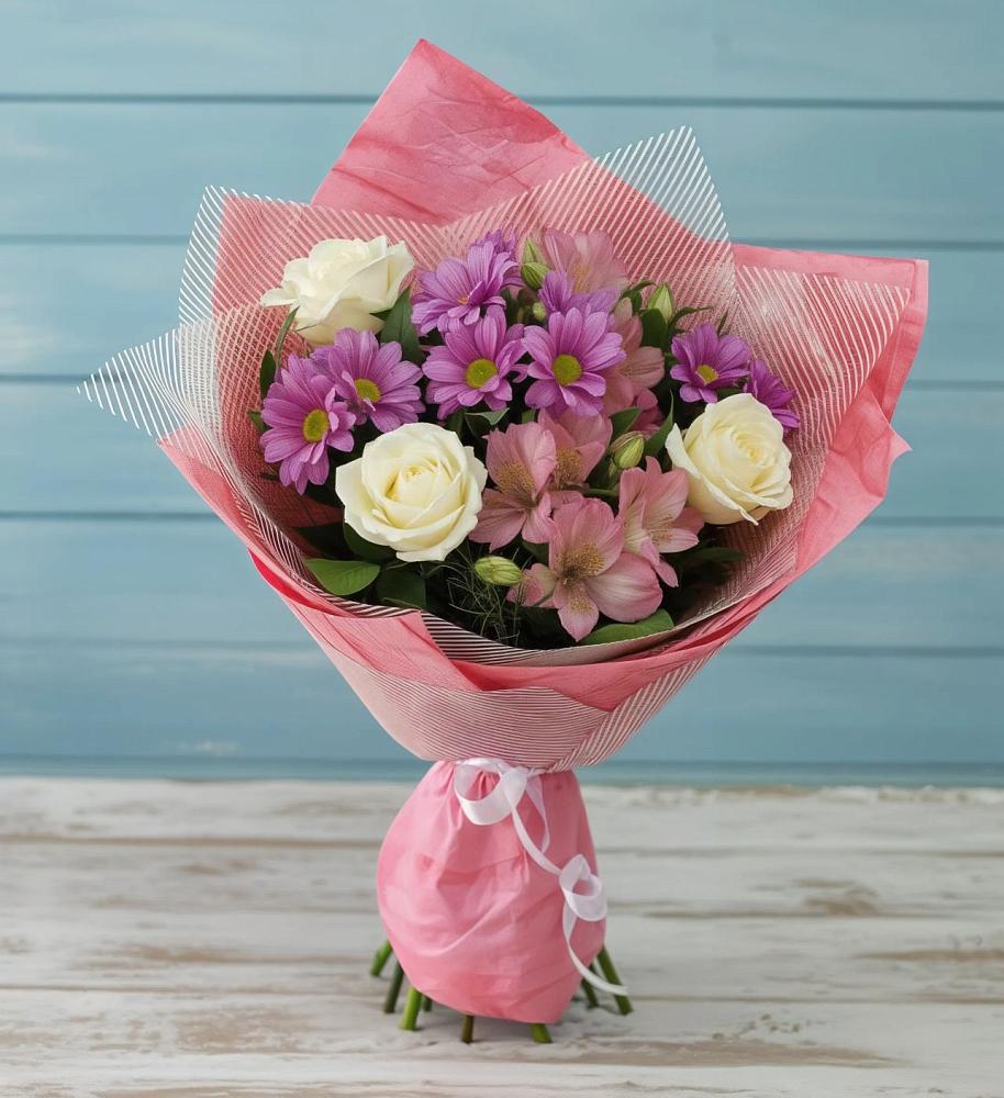 Букет цветов из: Герберы в Восточной