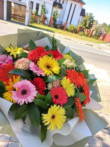 Букет цветов из: Герберы в Восточной