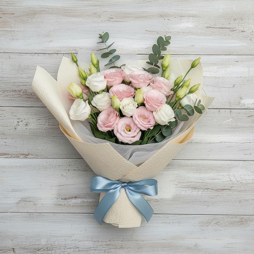 Букет цветов из: Лизиантусы в Восточной